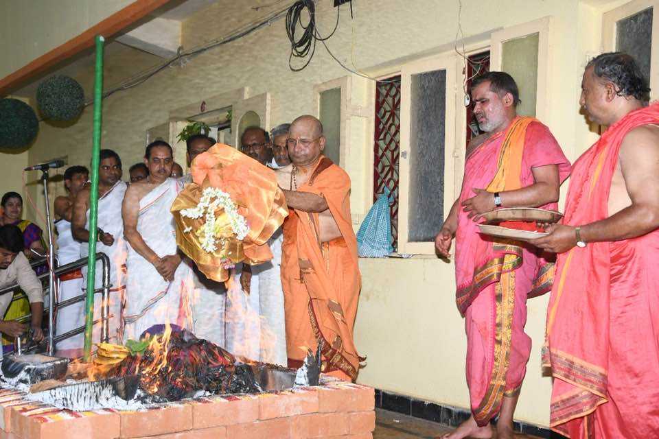Sri Chandikadevi homa at Pavagada