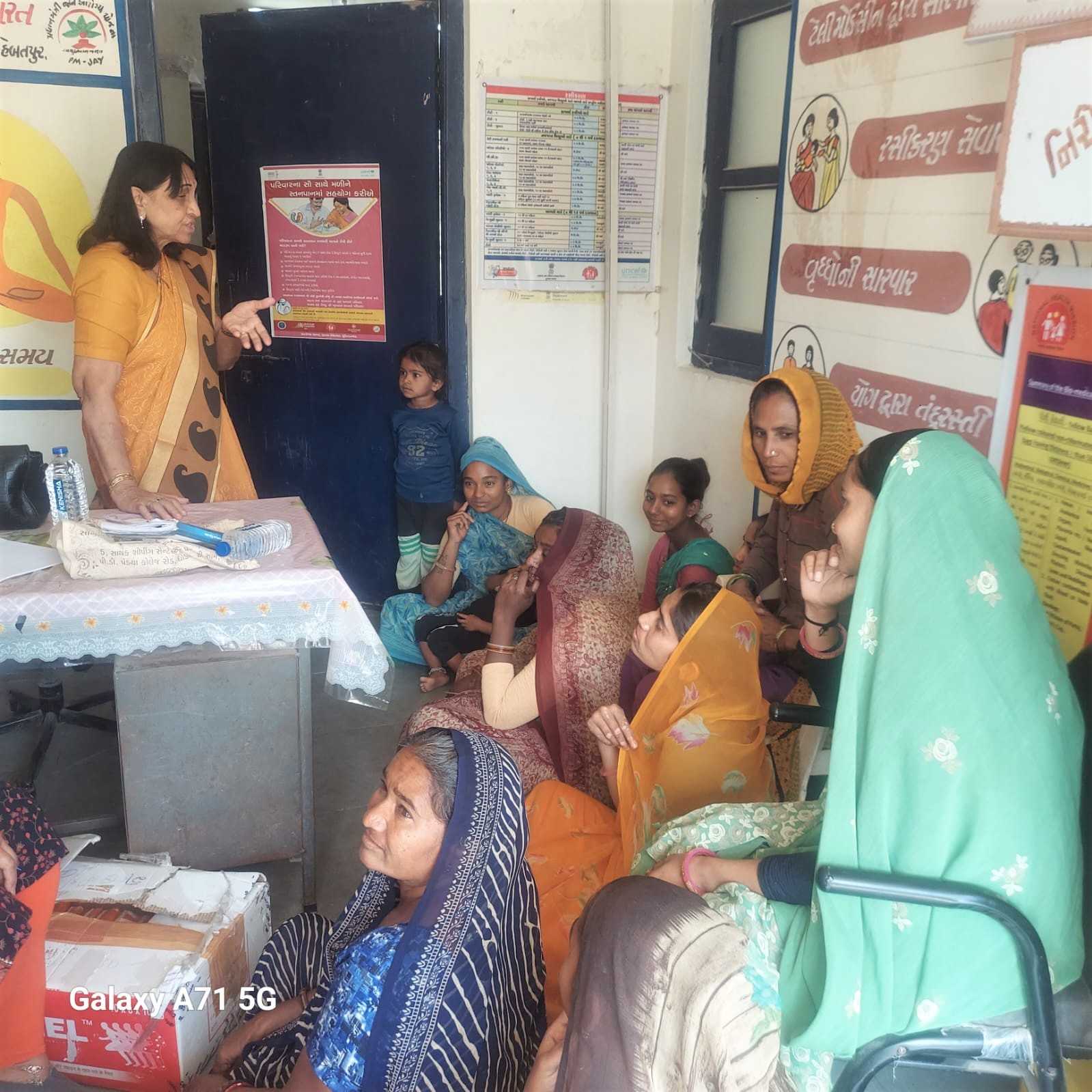 CERVICAL CANCER AWARENESS & SCREENING CAMP 🌸
📍 Village Hebatpur, Taluka Patadi, District Surendranagar, Gujarat
📅 16.02.2026 | Monday
We successfully conducted a Cervical Cancer Awareness and Screening Camp at the Public Health Centre, Village Hebatpur, Taluka Patadi, District Surendranagar, Gujarat.
This program was organised with the valuable support of Shyam Oncology Foundation, Ahmedabad.
👩⚕️ A total of 31 women from the village participated in the awareness session.
🧪 26 women underwent Pap Smear screening tests.
🩷 Sanitary pads were distributed to all participants to promote women’s health and hygiene.
As part of our mission to bring modern medical facilities to remote villages, especially for women's health, we continue to organize these meaningful healthcare initiatives.
🙏🏻 Our heartfelt thanks to:
• Team Shyam Oncology Foundation, Ahmedabad
• Team Public Health Centre, Hebatpur, for providing the venue
• ASHA Worker Ms. Chandrika Ben for motivating and encouraging village women to participate
